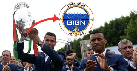 Le GIGN a assuré la protection des Portugais et... de la coupe Delaunay