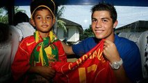 Martunis, un jeune indonésien rescapé du tsunami de 2004, joue avec l'ancien club de Cristiano Ronaldo, le Sporting Portugal