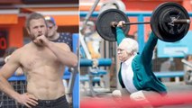 Kenneth Leverich, star de Crossfit, se grime en vieillard pour piéger des bodybuilders à Muscle Beach