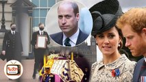 Today! Kate gets angry at Prince Harry at funeral, William d-i-e-s in secret
