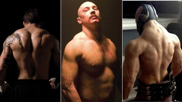 Tom Hardy a musclé ses trapèzes grâce aux shrugs