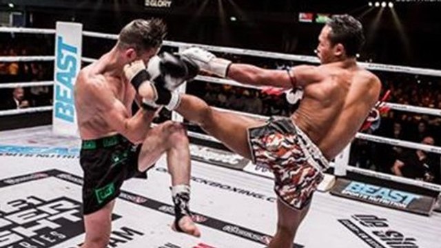 Saenchai : la légende du muay-thaï réussit son premier combat à Glory contre Eddy Nait Slimani