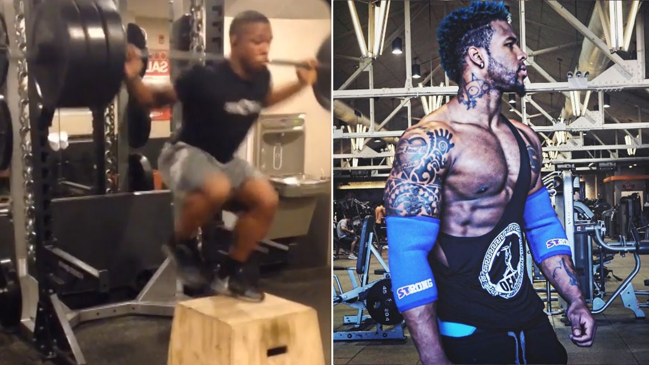 Terron Beckham, coach de fitness, est capable de choses ahurissantes dans une salle de musculation