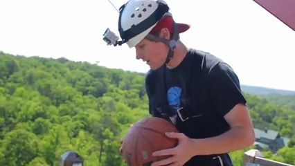 Ce sportif réussit à marquer le meilleur panier du monde