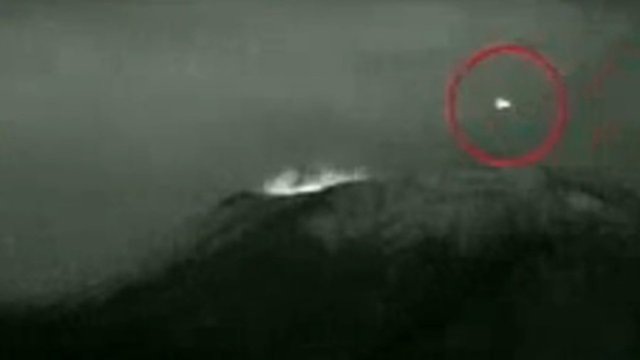 Un nouvel OVNI a été filmé au-dessus du volcan Popocatepetl au Mexique