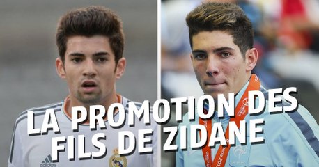 Luca et Enzo Zidane vont avoir une belle promotion au Real Madrid