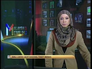 Ahli UMNO bertanding tiket bebas