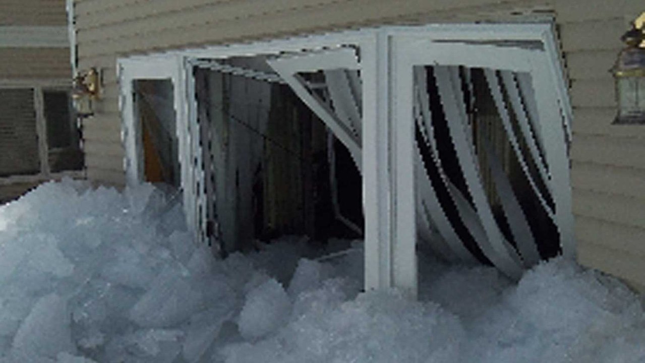 Sur le lac du comté de Mille lacs, la glace avance à vue d'oeil !