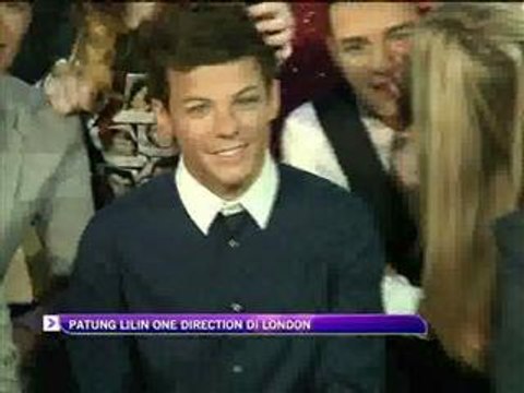 Patung lilin One Direction di Lonodon