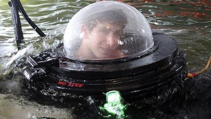 A 18 ans, Justin Beckerman a construit son propre sous-marin