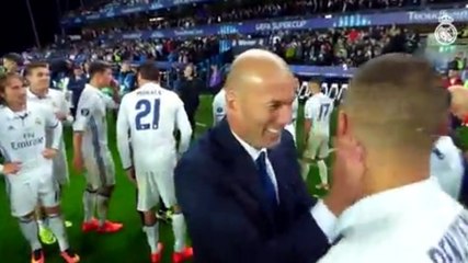 L'incroyable complicité entre Zinédine Zidane et ses joueurs du Real Madrid
