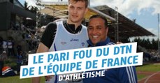Ghani Yalouz, DTN de la fédération d'athlétisme, fait une promesse folle si un Français gagne une médaille sur le 100 mètres