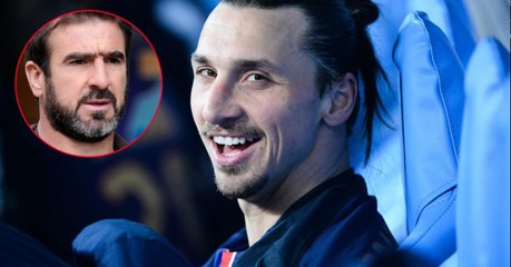 Zlatan Ibrahimovic répond à Eric Cantona : "Je serais le dieu de Manchester United"