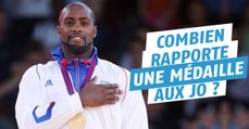 JO 2016 : combien rapporte une médaille aux JO de Rio ?