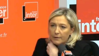 Pour Marine Le Pen, France Inter a ''de vieux relents de bolchevisme''