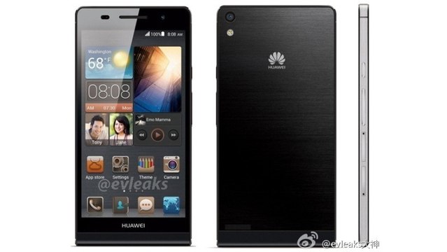 Huawei Ascend P6 : le smartphone le plus fin au monde dévoilé