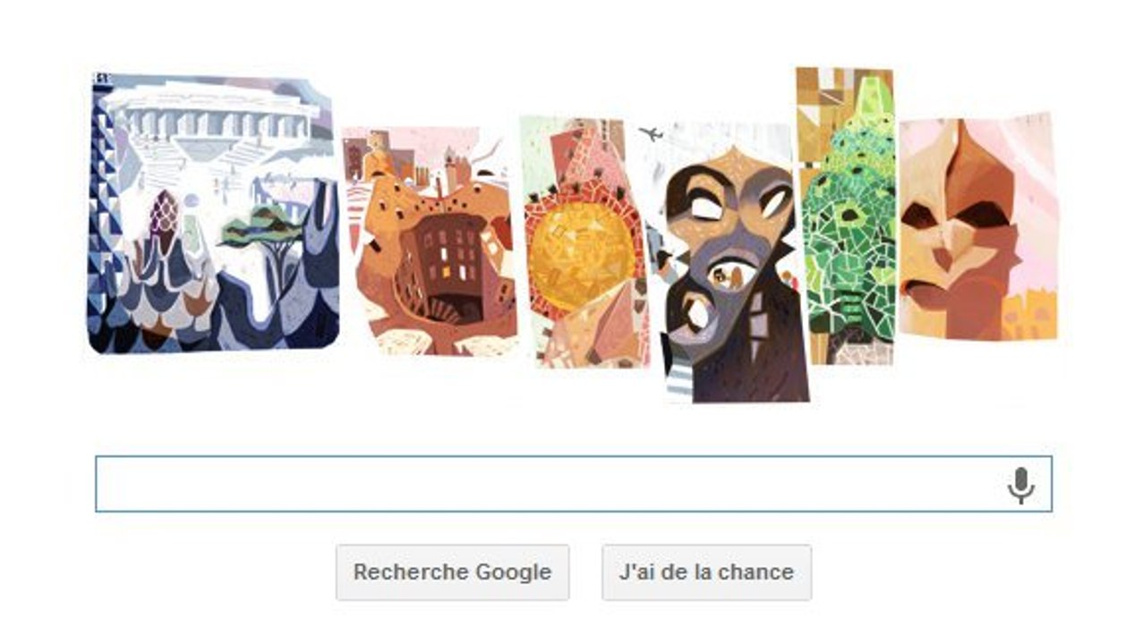 Antoni Gaudi : le Google Doodle célèbre le 161e anniversaire de l'architecte de la Sagrada Familia