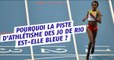JO 2016 : pourquoi la piste d'athlétisme de Rio est bleue ?