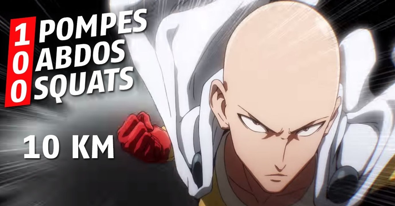 Ce jeune français s'est lancé le défi de suivre l'entraînement fou de One Punch Man