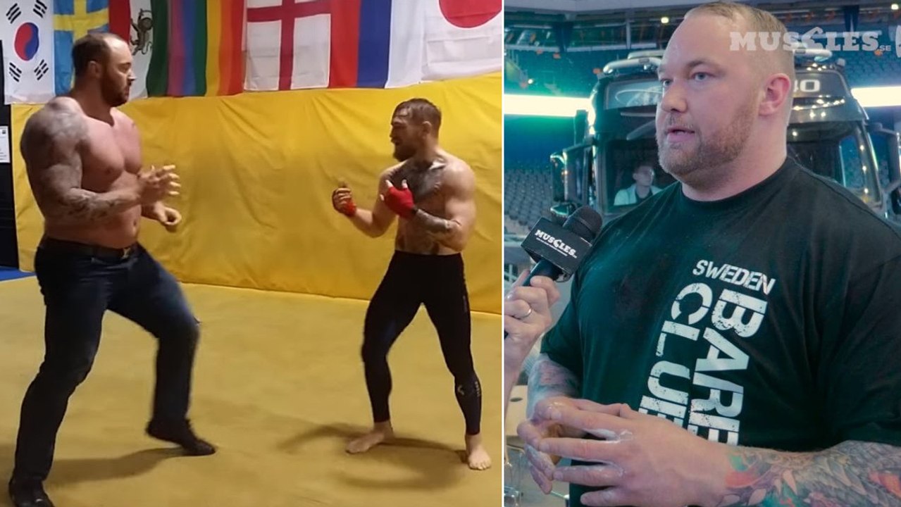 Hafthor Bjornsson, alias La Montagne, parle de son sparring contre Conor McGregor