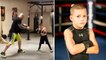 Javon Walton, un gamin de 10 ans, s'entraîne déjà comme un boxeur pro et son niveau est effrayant
