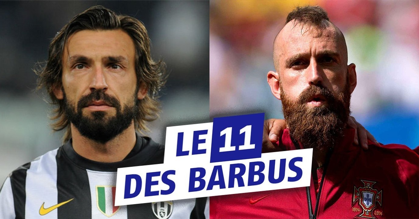 Le 11 des barbus avec Andrea Pirlo, Olivier Giroud et Djibril Cissé