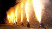 Tezutsu Hanabi : L'impressionnant et dangereux spectacle de pyromanie japonais