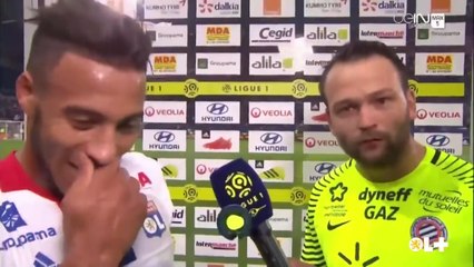 Geoffrey Jourdren s'affiche devant les caméras en s'énervant contre Corentin Tolisso