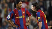 Ronaldinho aurait aimé jouer plus longtemps avec Lionel Messi au FC Barcelone