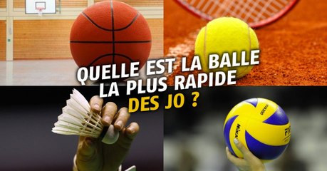 La balle la plus rapide des JO de Rio est... le volant de badminton !