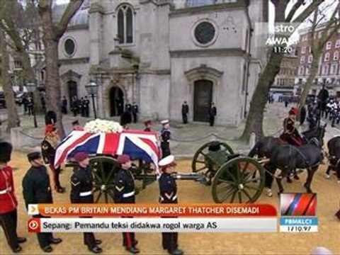 Majlis pengembumian Margaret Thatcher