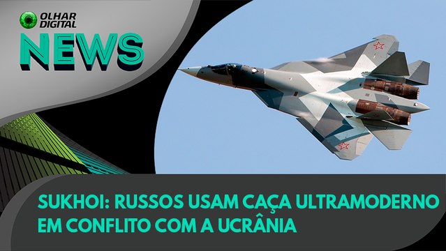 Ao Vivo | Sukhoi: russos usam caça ultramoderno em conflito com a Ucrânia | 10/03/2022 | #OlharDigital