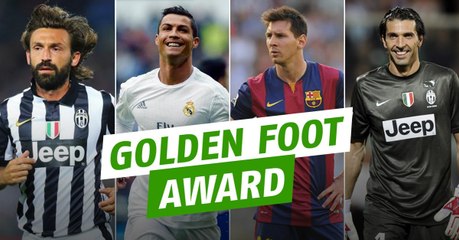 Gianluigi Buffon a remporté le prix du Golden Foot Player devant Cristiano Ronaldo