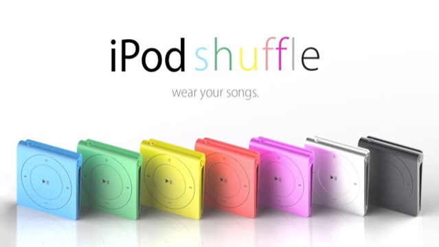 iPod Shuffle : le lecteur de musique d'Apple totalement repensé dans un concept