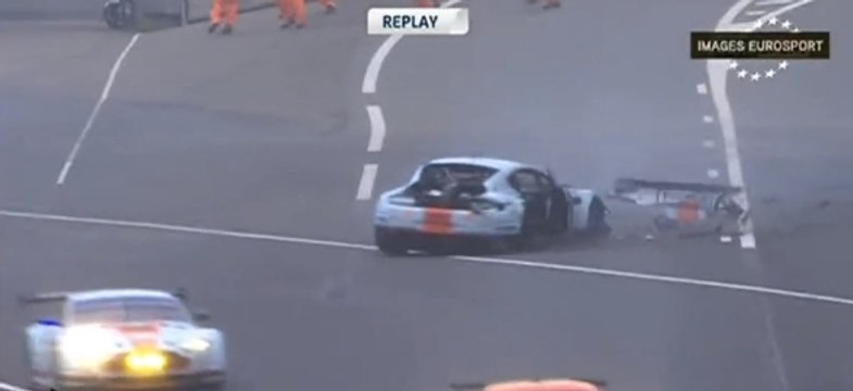 Accident 24 heures du Mans : les terribles images du crash mortel d'un pilote