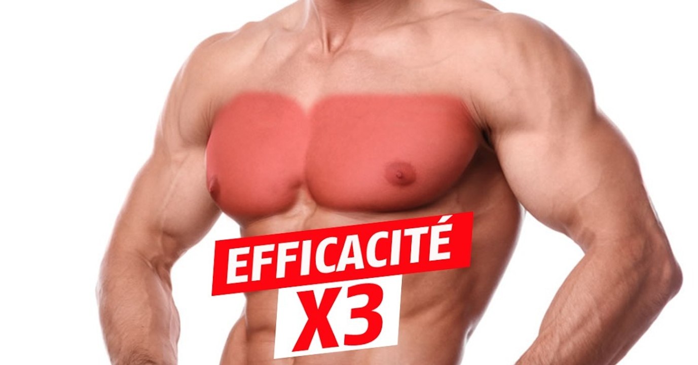 Pour tailler vos pecs, travaillez vos exercices en 3 positions