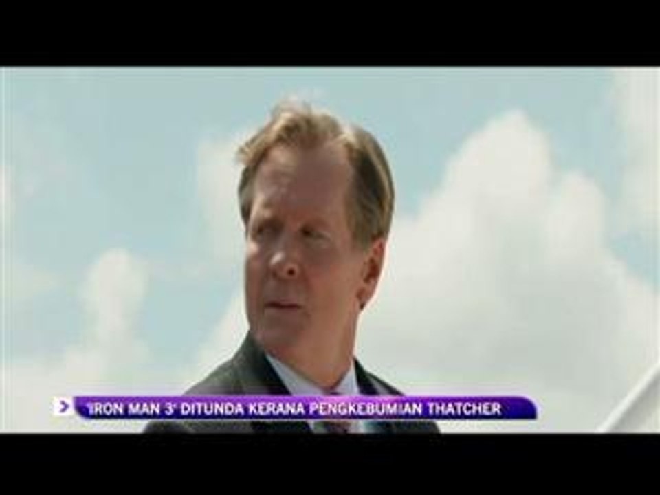 'Iron Man 3' ditunda hormati pengebumian Thatcher