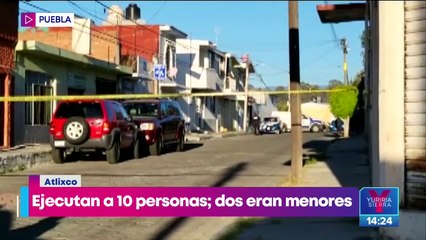 Sube a 10 la cifra de muertos por ataque el Atlixco, Puebla