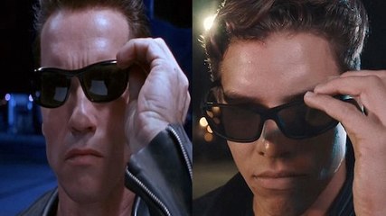 Quand le fils d'Arnold Schwarzenegger rejoue une scène de Terminator, la ressemblance avec son père est frappante