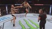 Fabricio Werdum impressionne avec un coup de pied sauté d'entrée face à Travis Browne