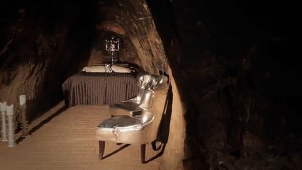 A Stockholm, l'hôtel Sala Silvergruva se situe à 155 mètres de profondeur