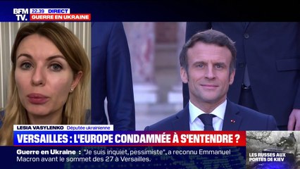 Admission de l'Ukraine dans l'UE? "Une étape pour terminer cette guerre", selon la députée ukrainienne Lesia Vasylenko