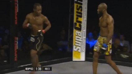 Bruno Mukulu, combattant de MMA, disqualifié parce qu'il fuit le combat