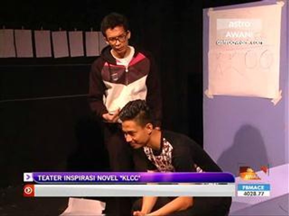 Teater inspirasi novel KLCC