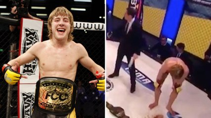 Le "futur Conor McGregor" Paddy Pimblett finit son combat dans un état flippant !