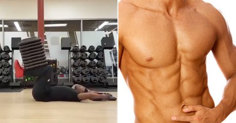 Un entraînement impressionnant et novateur pour les abdos