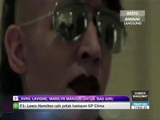 Avril Lavigne, Marilyn Manson untuk Bad Girl