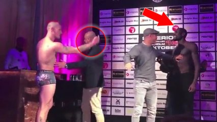 Un combattant insolent durant la pesée et le combat se fait mettre KO par son adversaire