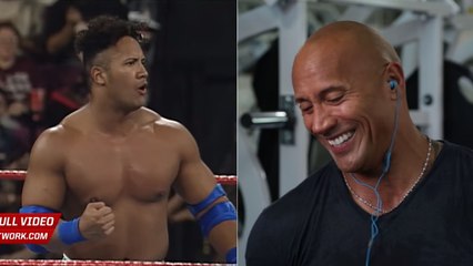Dwayne Johnson, alias The Rock, commente son premier match en tant que catcheur