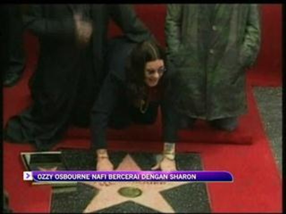 Ozzy Osbourne nafi bercerai